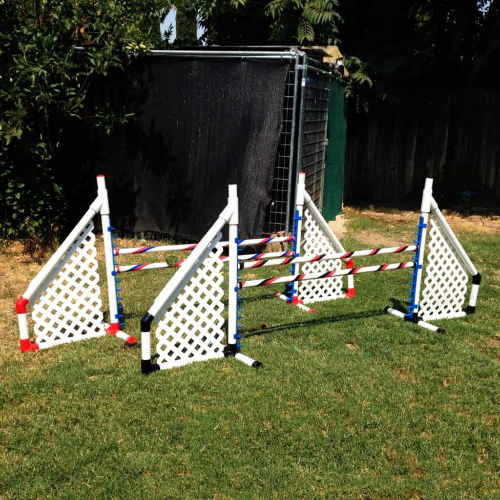 Building your own PVC wing jumps - Daisy Peel